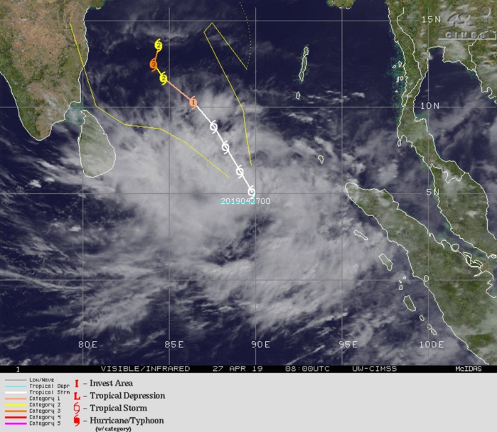 TC 01B: WARNING 2/JTWC TC 01B: WARNING 2/JTWC