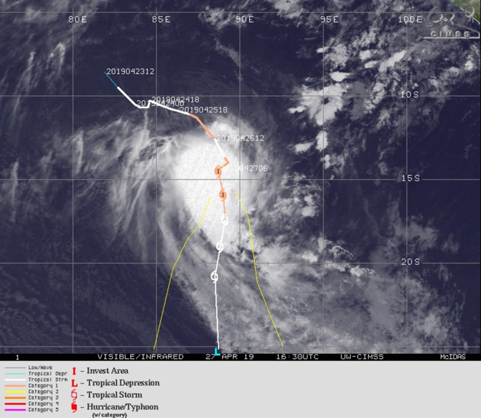 TC 25S WARNING 17/JTWC TC 25S WARNING 17/JTWC