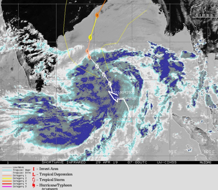 FORECAST TO BE ALMOST A CATEGORY 4 US IN 96H FORECAST TO BE ALMOST A CATEGORY 4 US IN 96H