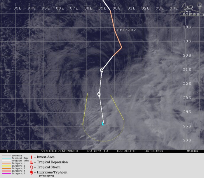 INTENSITY FORECAST TO FALL BELOW 35KTNOTS IN 24H