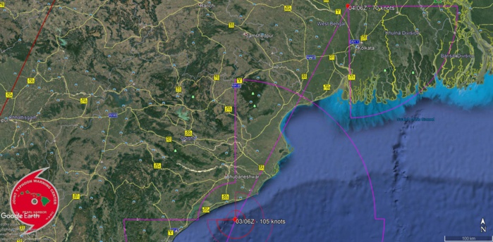 FORECAST APPROACH TO THE INDIAN COASTLINE