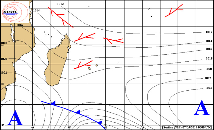 Carte établie à 4heures ce matin. MTOTEC Carte établie à 4heures ce matin. MTOTEC