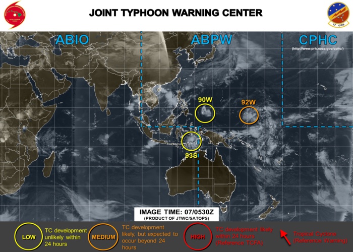 92W IS UPGRADED TO MEDIUM 92W IS UPGRADED TO MEDIUM
