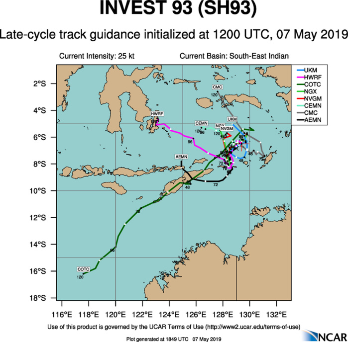 South Indian: INVEST 93S: development likely next 24hours South Indian: INVEST 93S: development likely next 24hours
