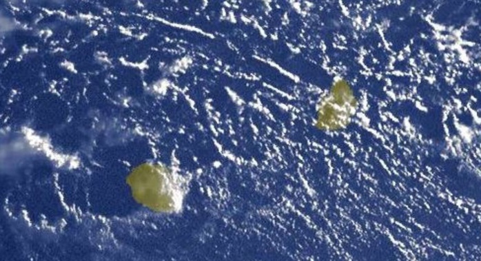 Photo satellite de 7heures ce matin. Photo satellite de 7heures ce matin.