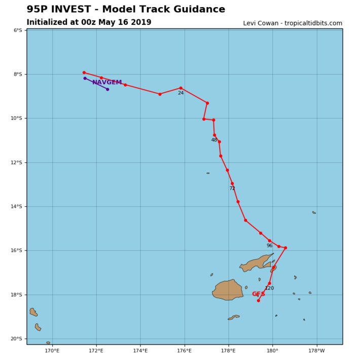 GUIDANCE FOR INVEST 95P GUIDANCE FOR INVEST 95P