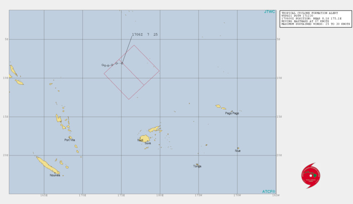TROPICAL CYCLONE FORMATION ALERT/JTWC TROPICAL CYCLONE FORMATION ALERT/JTWC