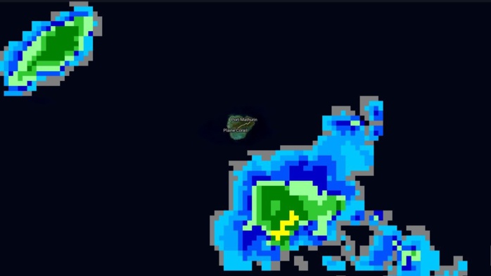 05h15: des nuages actifs ciruclent encore dans le voisinage de RODRIGUES. 05h15: des nuages actifs ciruclent encore dans le voisinage de RODRIGUES.