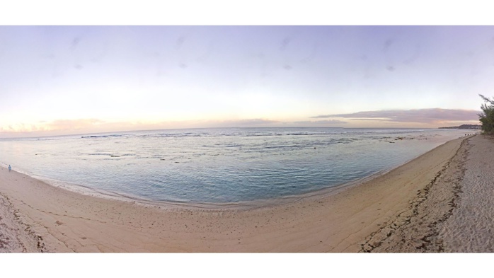 Belle journée en perspective sur les plages de l'ouest réunionnais. Météo Réunion.