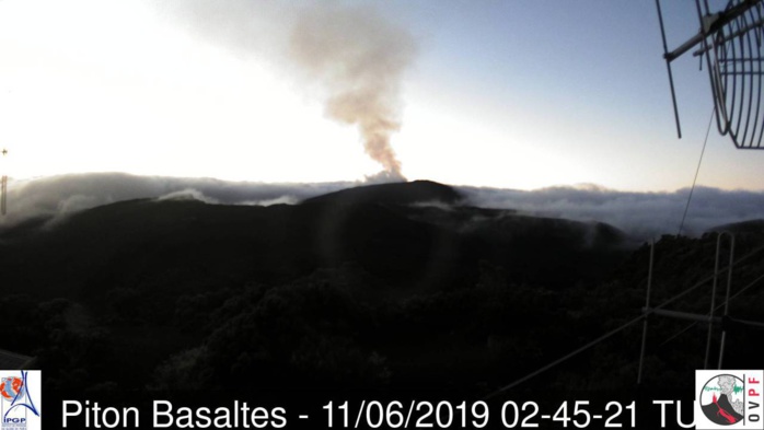 volcan l'a pété. METEO REUNION