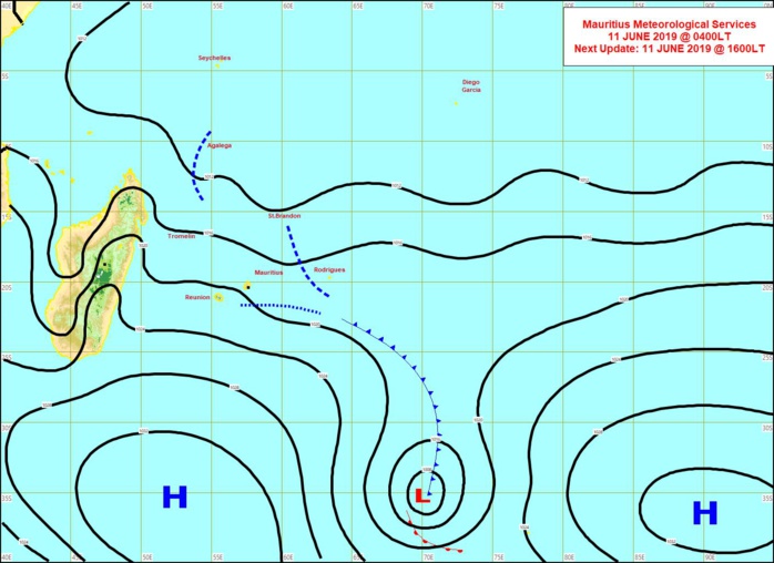 Analyse de la situation en surface ce matin. MMS Analyse de la situation en surface ce matin. MMS