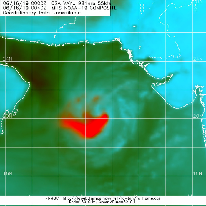 0040UTC: CENTER IS INCREASINGLY EXPOSED DUE TO SHEAR AND DRY AIR ENTRAINMENT