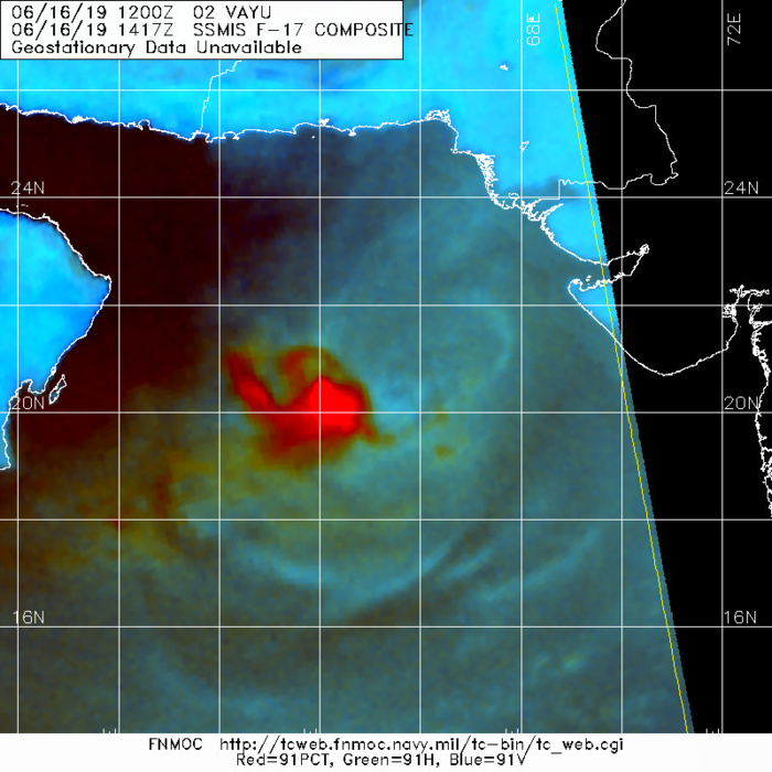 1417UTC: EXPOSED CENTER AWAY FROM CONVECTION
