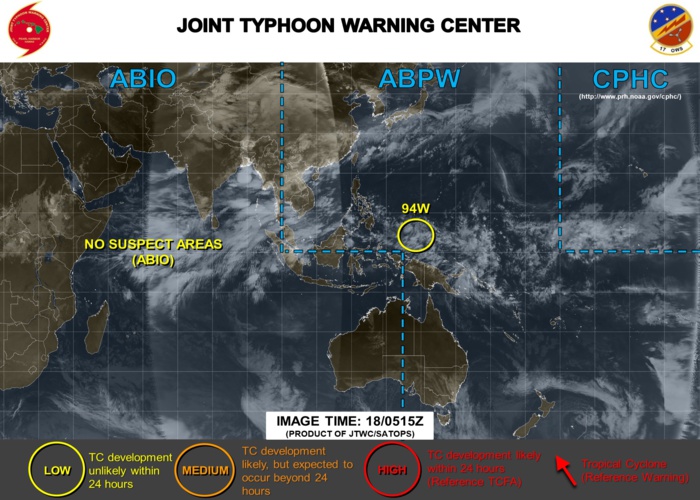 The area is LOW for the next 24 hours