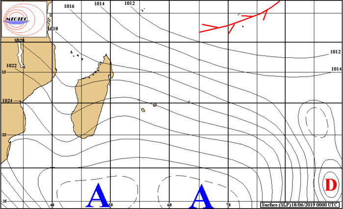Analyse de surface ce matin. MTOTEC Analyse de surface ce matin. MTOTEC