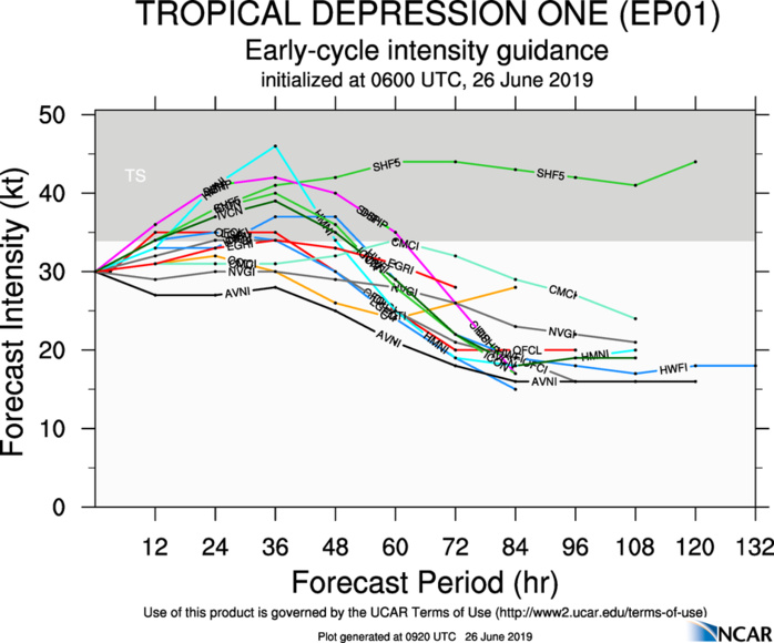 INTENSITY GUIDANCE INTENSITY GUIDANCE