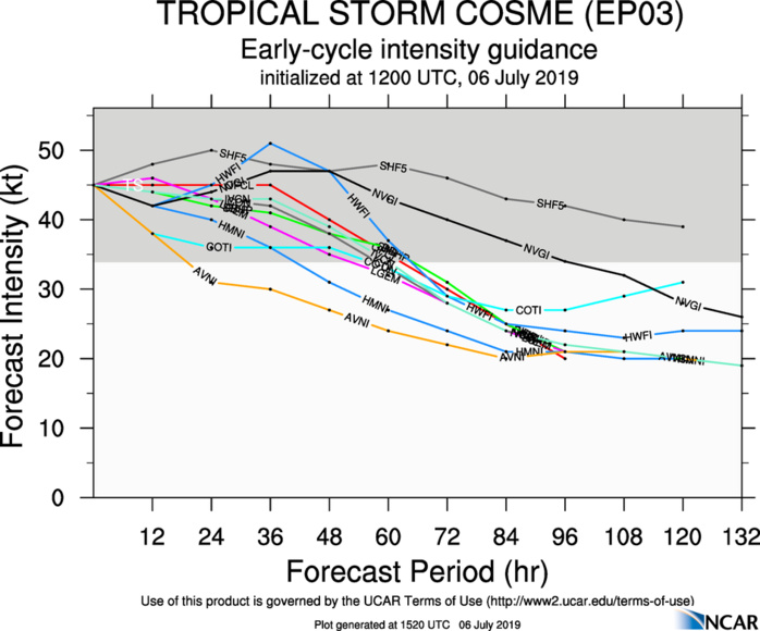 INTENSITY GUIDANCE INTENSITY GUIDANCE