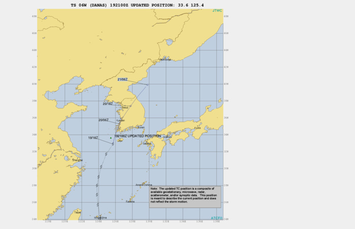 19/21UTC UPDATED POSITION