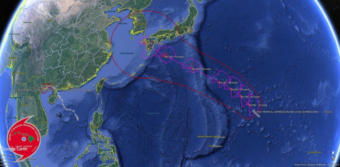 08W: WARNING 9. 09W: WARNING 1 08W: WARNING 9. 09W: WARNING 1
