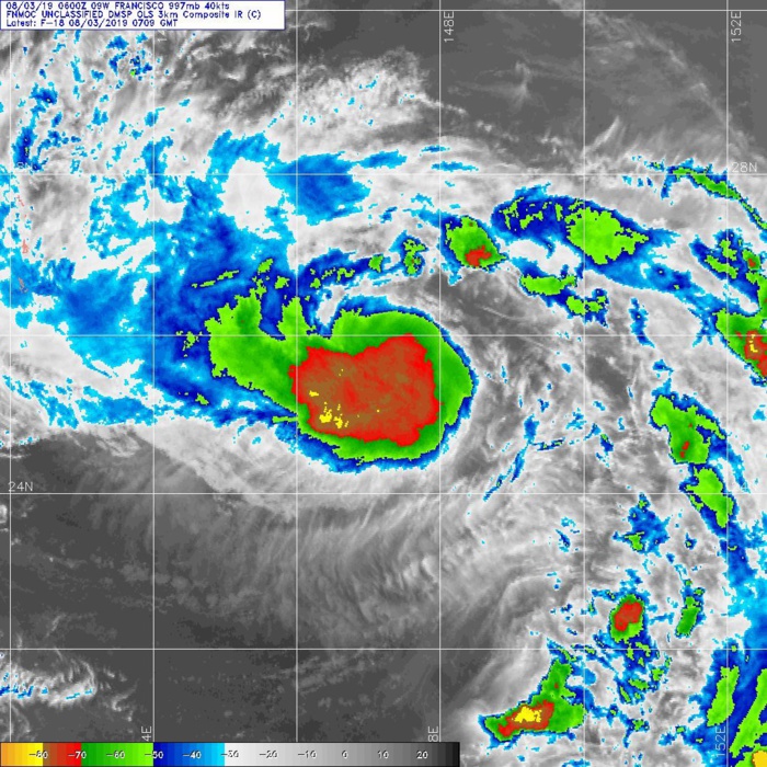 FRANCISCO(09W): 03/0709UTC. DMSP/F18 FRANCISCO(09W): 03/0709UTC. DMSP/F18