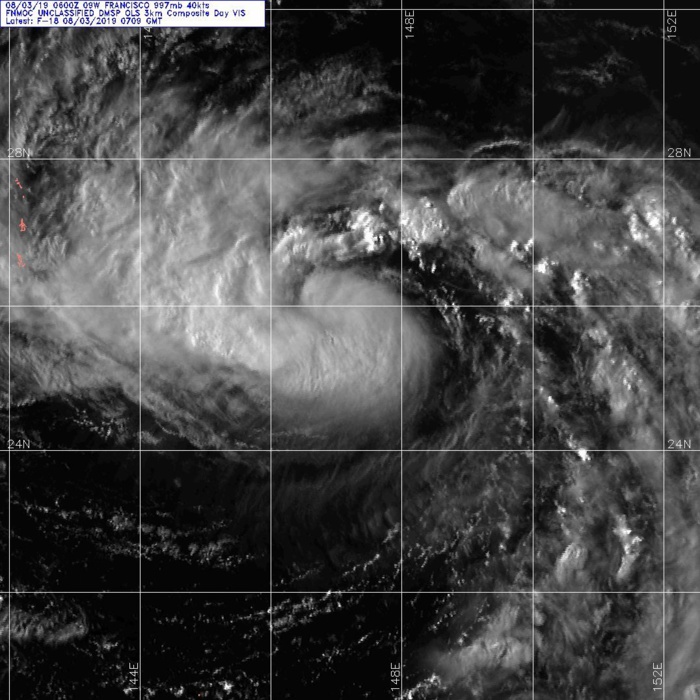 FRANCISCO(09W): 03/0709UTC. DMSP/F18