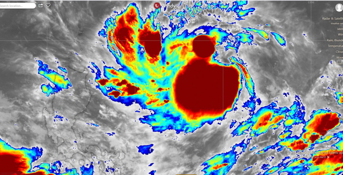 04/15UTC. LEKIMA(10W).