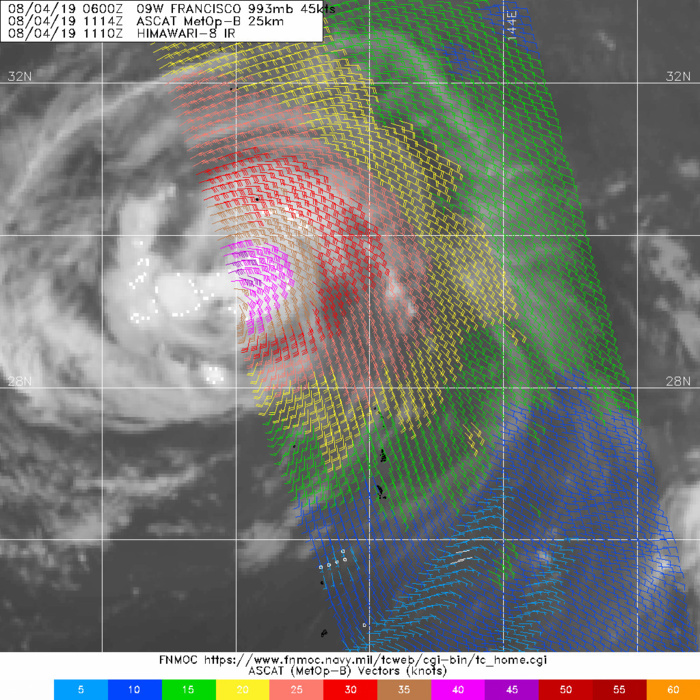 04/1114UTC. FRANCISCO(09W) 04/1114UTC. FRANCISCO(09W)