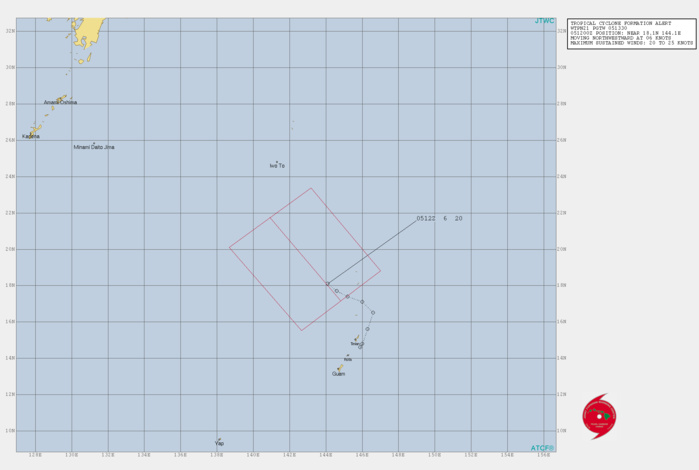 INVEST 95W: TROPICAL CYCLONE FORMATION ALERT