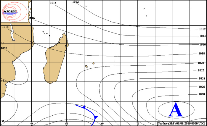 Analyse de surface ce matin. Les vents sont encore faibles aujourd'hui sur les iles Soeurs. MTOTEC Analyse de surface ce matin. Les vents sont encore faibles aujourd'hui sur les iles Soeurs. MTOTEC