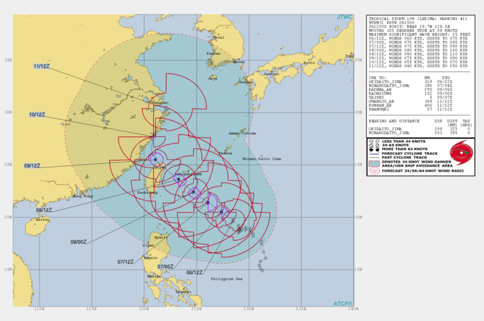 LEKIMA(10W):close to typhoon intensity slowly approaching Taiwan. 09W, 11W, 96W and 95B updates