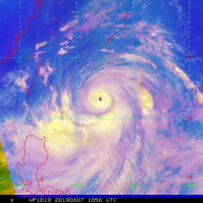 07/1056UTC: TY LEKIMA(10W) 07/1056UTC: TY LEKIMA(10W)