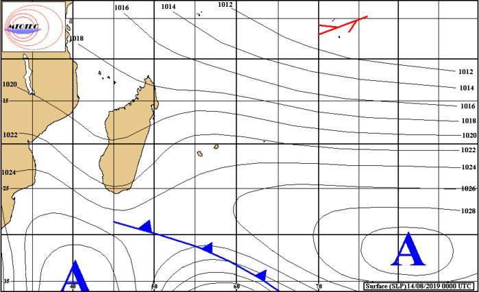 Analyse de surface ce matin. MTOTEC Analyse de surface ce matin. MTOTEC
