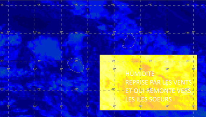 [ VIDEO] Météo Live: humide de Saint Joseph à Sainte Marie et sur les hauts cette nuit et demain matin 