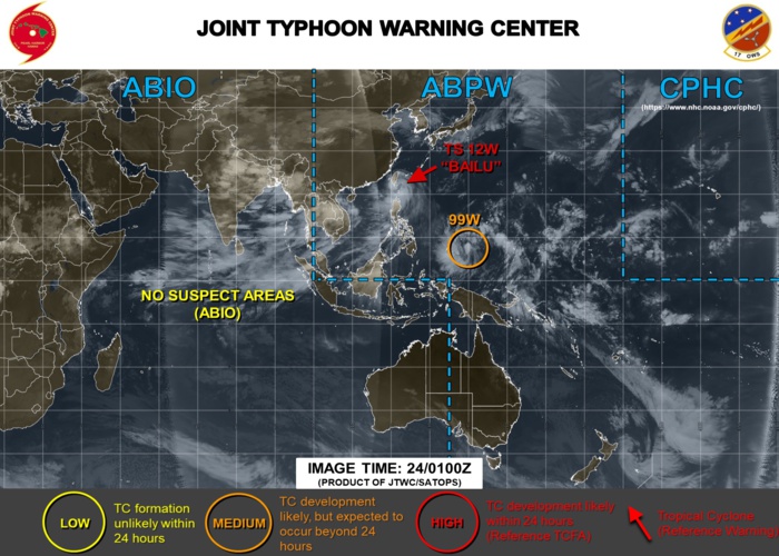 Invest 99W near Yap, moving West North-west, gradual intensification next several days