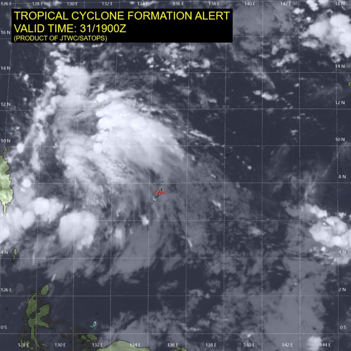 31/19UTC INVEST 92W 31/19UTC INVEST 92W