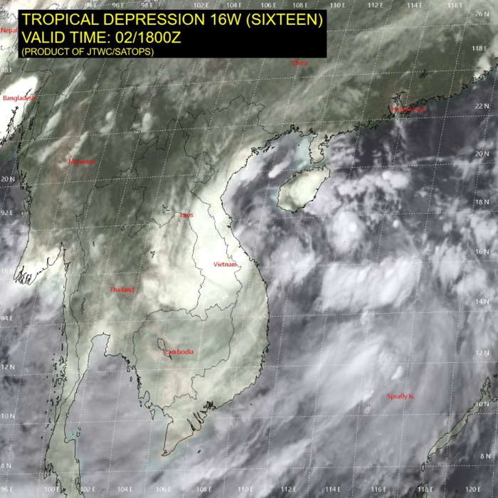 16W: 02/18UTC 16W: 02/18UTC