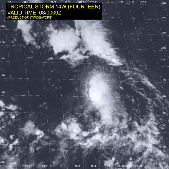 14W: 03/00UTC 14W: 03/00UTC