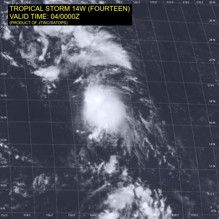 14W. 04/00UTC 14W. 04/00UTC