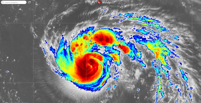 14W: 06/22UTC. INTENSIFYING