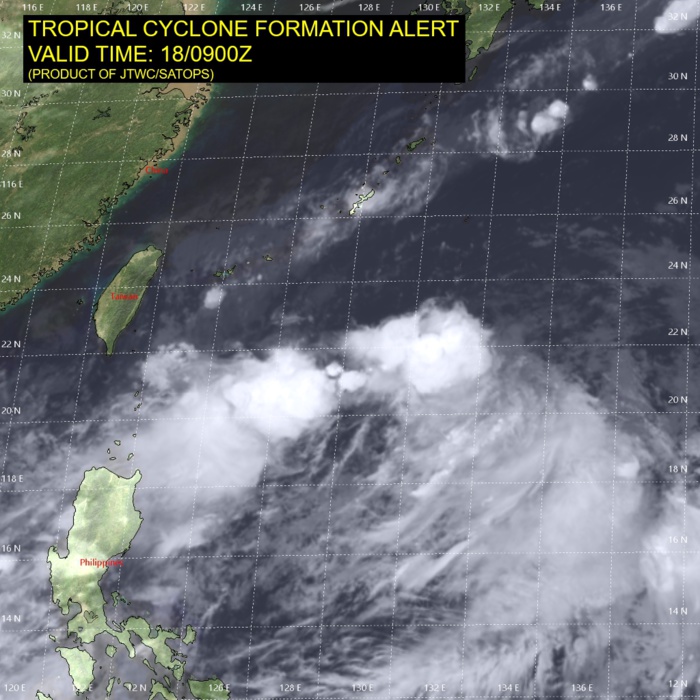 18/09UTC: INVEST 95W 18/09UTC: INVEST 95W