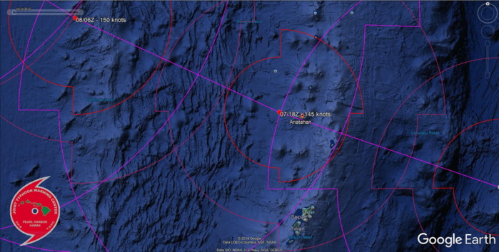 FORECAST TO TRACK VERY CLOSE TO ANATAHAN SHORTLY BEFORE 12H