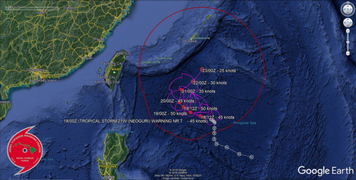 21W: WARNING 7 21W: WARNING 7