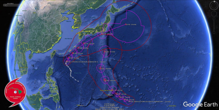 TY 21W AND TS 22W TY 21W AND TS 22W