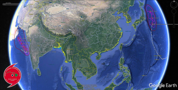 TY 22W AND TC 04A TY 22W AND TC 04A