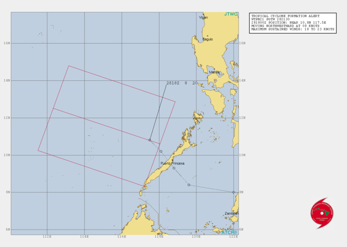 INVEST 98W: TCFA INVEST 98W: TCFA