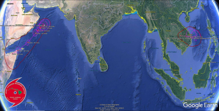 TS 23W & TC 04A TS 23W & TC 04A