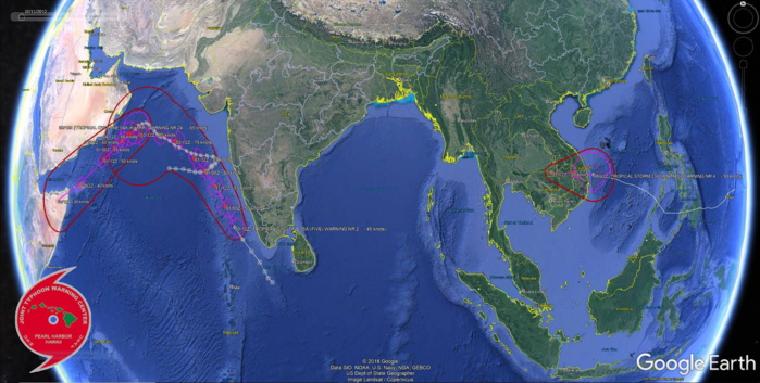 TS 23W, TC 04A & TC 05A TS 23W, TC 04A & TC 05A