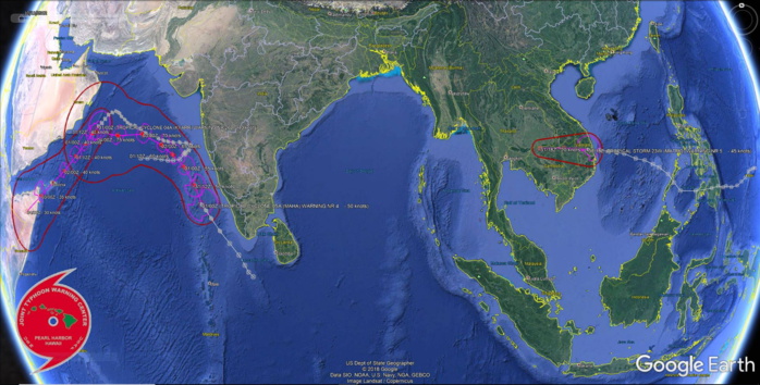 TS 23W, TC 04A & TC 05A TS 23W, TC 04A & TC 05A