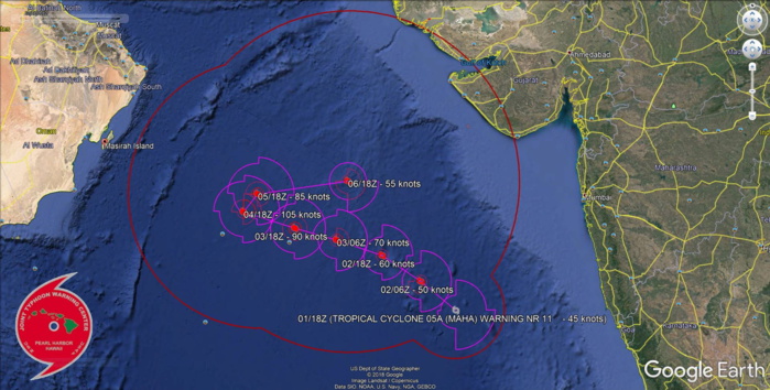 TC 05A: FORECAST TO INTENSIFY NEXT 72H TC 05A: FORECAST TO INTENSIFY NEXT 72H
