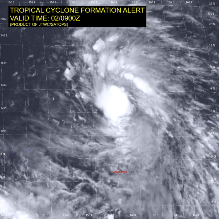 INVEST 99W: 02/09UTC INVEST 99W: 02/09UTC